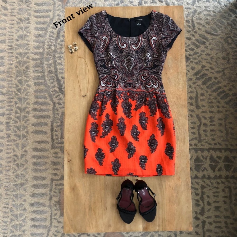 Club Monaco - Size 00 - Paisley silk blend dress